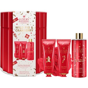 The Luxury Bathing Company Gift box ( Fig & Cranberry )
