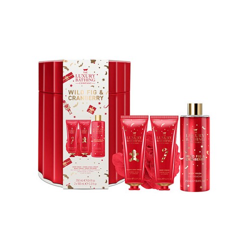 The Luxury Bathing Company Gift box ( Fig & Cranberry )