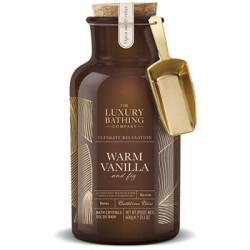 The Luxury Bathing Company Bath crystals in a bottle (Vanilla) - vonios kristalai, 600 g
