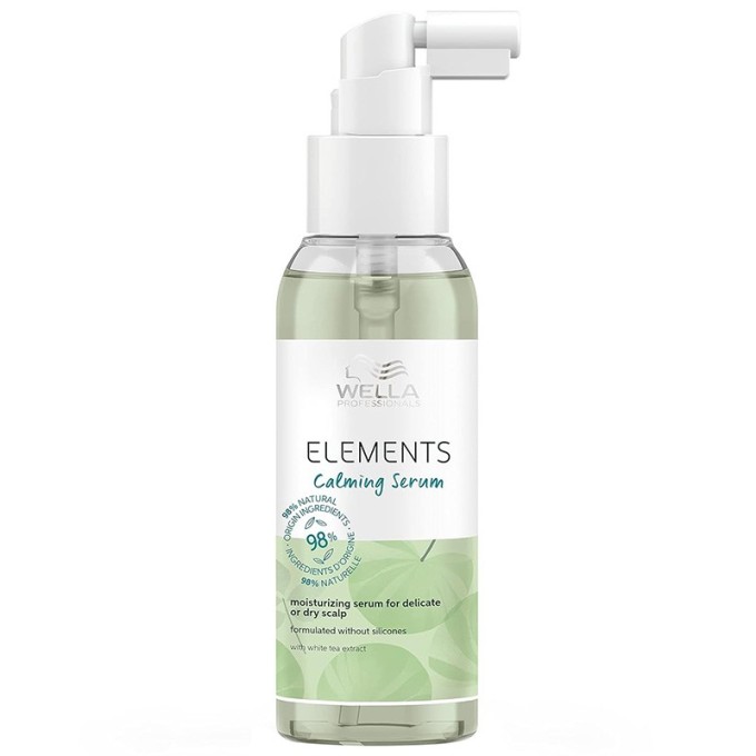 Wella Professional Elements Calming Serum - raminamasis serumas sausai ir jautriai galvos odai, 100