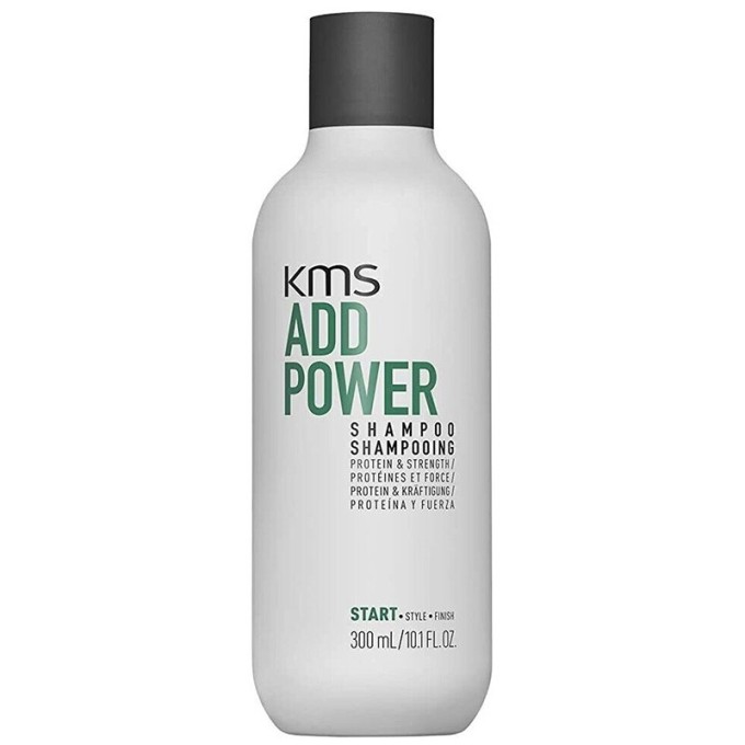 KMS Addpower Shampoo - šampūnas ploniems ir silpniems plaukams, 300 ml