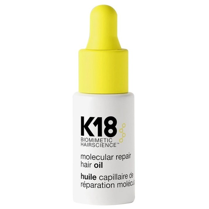 K18 Molecular Repair Hair Oil - koncentruotas plaukų aliejus, 4 ml