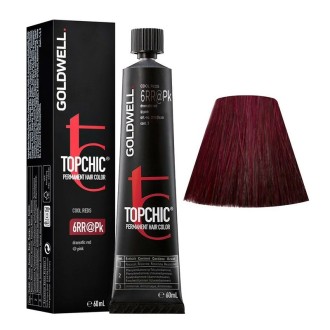 Goldwell Topchic Hair Color - plaukų dažai, 60 ml - 6RR@PK