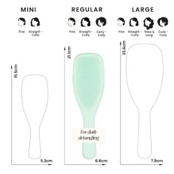 Tangle Teezer Fine & Fragile - plaukų šepetys - Jade Lagoon