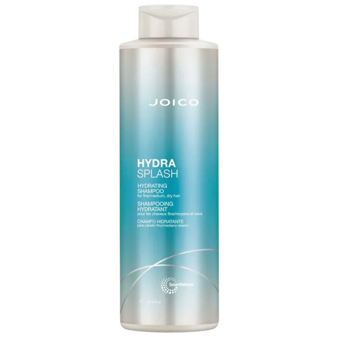 Joico HydraSplash Hydrating Shampoo - drėkinamasis šampūnas ploniems plaukams, 1000 ml