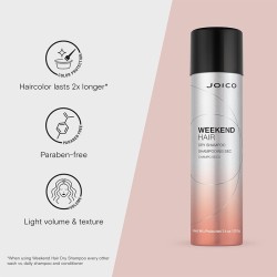 Joico Weekend Hair Dry Shampoo - sausas šampūnas, 250 ml
