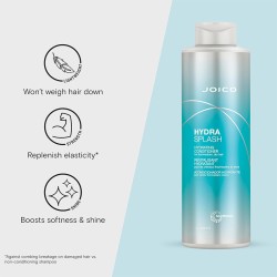 Joico HydraSplash Hydrating Conditioner - drėkinamasis kondicionierius ploniems, sausiems plaukams