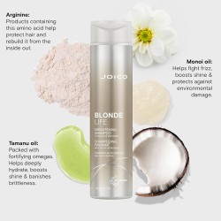 Joico Blonde Life Brightening Shampoo - šampūnas šviesiems plaukams, 300 ml