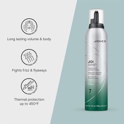 Joico Joi Whip Firm Hold Design Foam - formuojančios plaukų putos, 300 ml