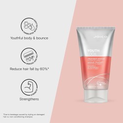Joico Youth Lock Treatment Mask - senėjimą stabdanti plaukų kaukė, 150 ml