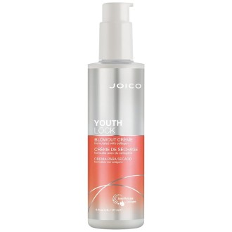 Joico Youth Lock Blowout Creme - nenuplaunamas plaukų kremas, skirtas apsaugoti brandžius ir