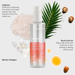 Joico Youth Lock Blowout Creme - nenuplaunamas plaukų kremas, skirtas apsaugoti brandžius ir