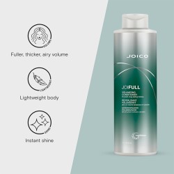Joico JoiFull Volumizing Conditioner - apimties suteikiantis kondicionierius, 1000 ml