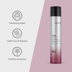 Joico Flip Turn Volumizing Finishing Spray - apimties suteikiantis plaukų lakas, 300 ml