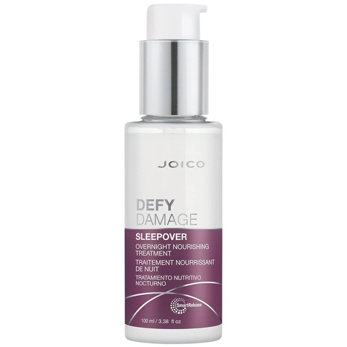 Joico Defy Damage Sleepover Overnight Nourishing Treatment - naktinė plaukų priežiūros priemonė