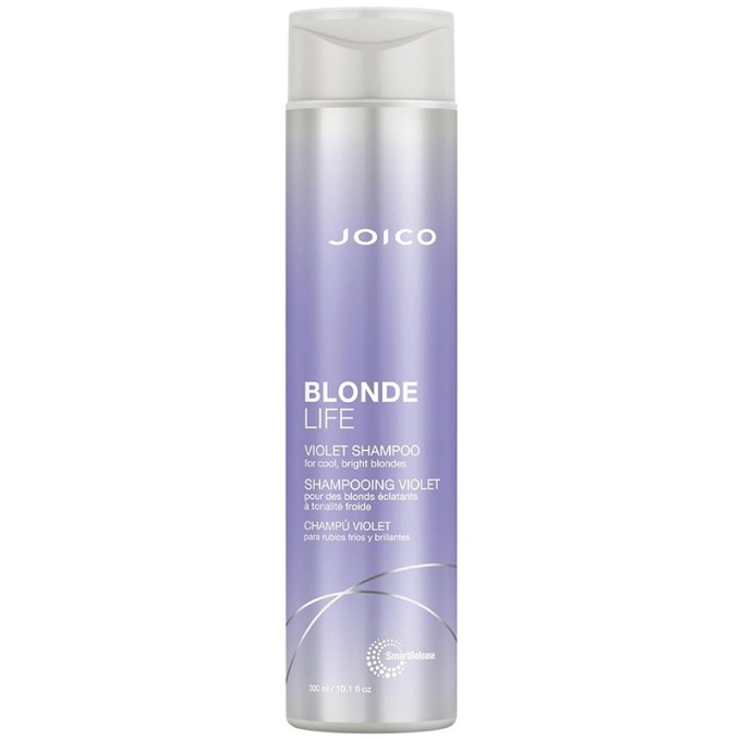 Joico Blonde Life Violet Shampoo - violetinis šampūnas, neutralizuojantis geltonus ir žalvarinius