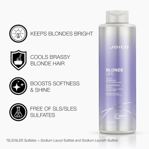 Joico Blonde Life Violet Shampoo ( blond hair ) 1000 ml 2