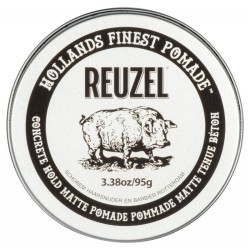 Reuzel Concrete Hold Matte Pomade - stiprios fiksacijos, matinio atspalvio plaukų formavimo pomada