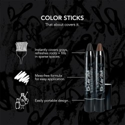 Bumble and bumble BB Color Stick - ataugusių ir žilų plaukų pieštukiniai dažai, 3,5 g - Black