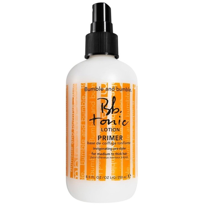 Bumble and bumble Tonic Lotion Primer Spray - plaukų gruntas, skirtas paruošti plaukus formavimui