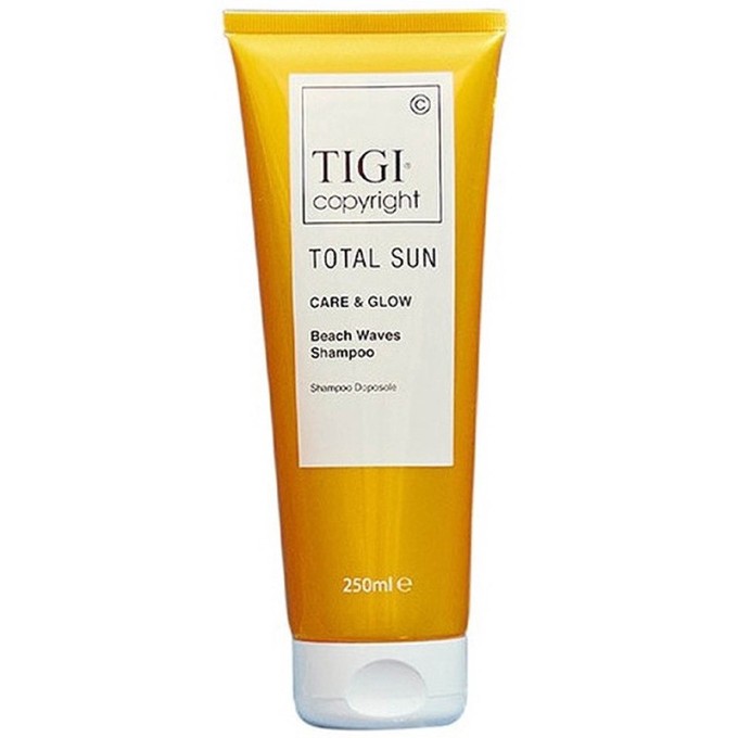 Tigi Copyright Total Sun Care & Glow Beach Waves Shampoo - šampūnas po saulės vonių, 250 ml