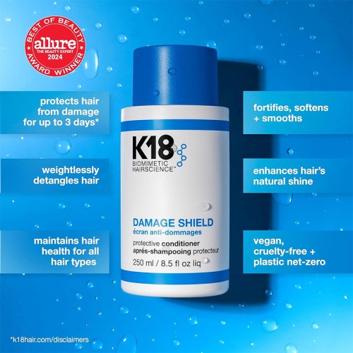 K18 Damage Shield Protective Conditioner - maitinamasis ir apsauginis kondicionierius, 250 ml