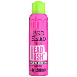 Tigi Bed Head Headrush Spray - purškiklis, skirtas suteikti plaukams intensyvaus blizgesio, 200 ml