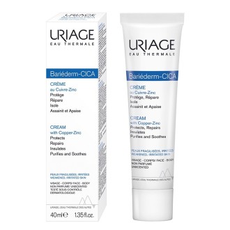 Uriage Bariéderm-Cica Repairing Cica-Cream With Cooper and Zinc - universalus atkuriamasis kremas 2
