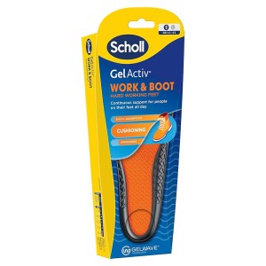Scholl Gel Active Work - vidpadžiai, 1 pora, S dydis