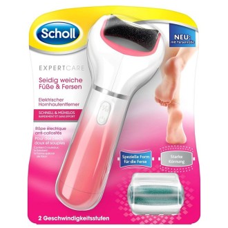 Scholl Velvet Smooth - elektrinis pėdų šveitiklis kietai ir sausai pėdų odai šalinti