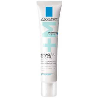 La Roche-Posay Effaclar Duo+M Anti-Imperfections Triple Corrective Care - kremas-gelis riebiai, į