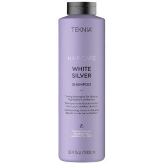 Lakmé Teknia White Silver Shampoo - šampūnas neutralizuojantis nepageidaujamus geltonus atspalvius