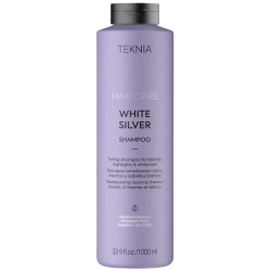 Lakmé Teknia White Silver Shampoo - šampūnas neutralizuojantis nepageidaujamus geltonus atspalvius