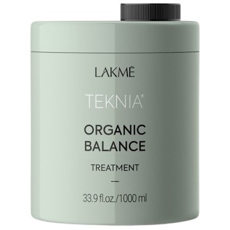Lakmé Teknia Organic Balance Treatment - intensyviai drėkinanti plaukų kaukė, 1000 ml