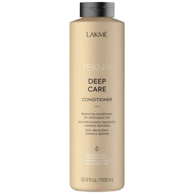 Lakmé Teknia Deep Care Conditioner - atstatomasis kondicionierius sausiems ir pažeistiems plaukams
