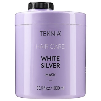 Lakmé Teknia White Silver Mask - kaukė neutralizuojanti nepageidaujamus gelsvus atspalvius, 1000 ml