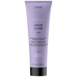 Lakmé Teknia White Silver Mask - kaukė neutralizuojanti nepageidaujamus gelsvus atspalvius, 250 ml
