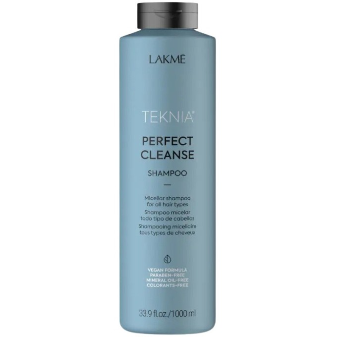 Lakmé Teknia Perfect Cleanse Shampoo - giliai valantis micelinis šampūnas, 1000 ml