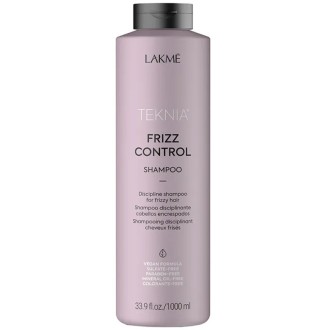 Lakmé Teknia Frizz Control Shampoo - šampūnas nepaklusniems ir besipučiantiems plaukams, 1000 ml