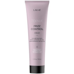 Lakmé Teknia Frizz Control Cream - garbanas formuojantis kremas plaukams, 150 ml