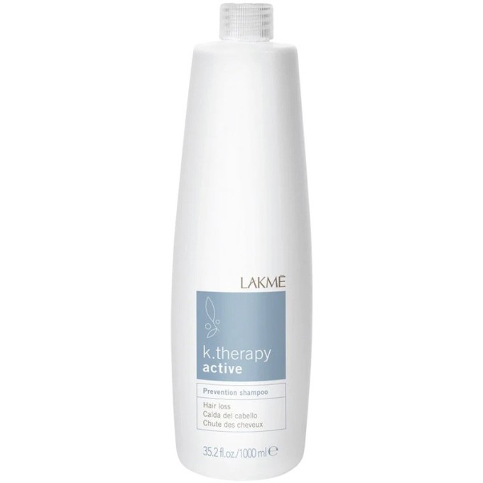 Lakmé K.Therapy Active Shampoo - atgaivinamasis šampūnas plaukų slinkimui stabdyti, 1000 ml