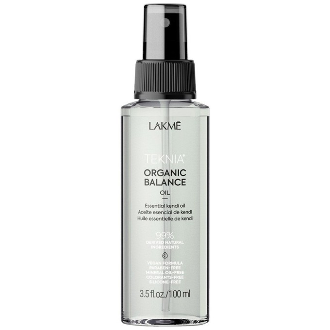 Lakmé Teknia Organic Balance Oil - drėkinamasis ir maitinamasis aliejus plaukams bei kūnui, 100 ml