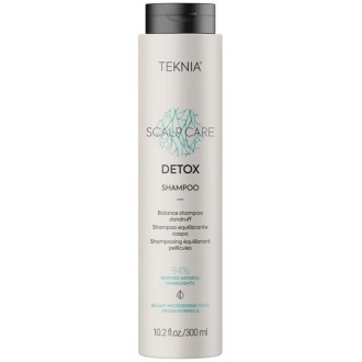 Lakmé Teknia Scalp Care Detox Shampoo - detoksikuojantis šampūnas nuo pleiskanų, 300 ml
