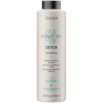 Lakmé Teknia Scalp Care Detox Shampoo - detoksikuojantis šampūnas nuo pleiskanų, 1000 ml