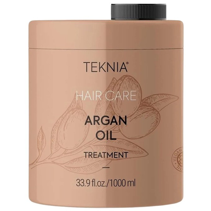 Lakmé Teknia Hair Care Argan Oil Treatment - drėkinamoji kaukė, skirta normaliems ir sausiems