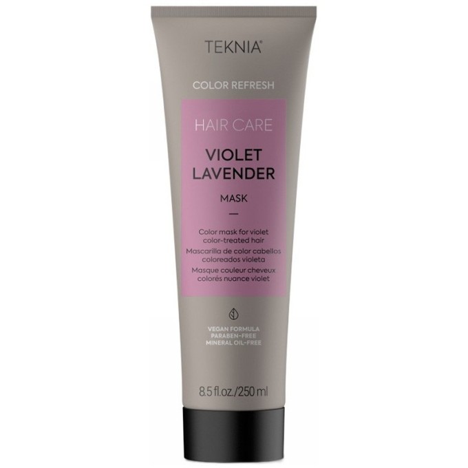 Lakmé Teknia Color Refresh Violet Lavender Mask - kaukė violetinės spalvos plaukų atgaivinimui, 250
