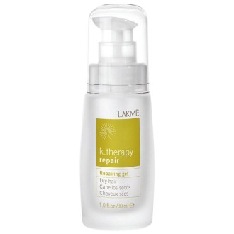 Lakmé K.Therapy Repair Repairing Gel - atkuriamasis gelis sausiems ir pažeistiems plaukams, 30 ml