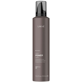 Lakmé K.Finish Power Strong Hold Mousse - plaukų putos stipriai fiksacijai, 300 ml