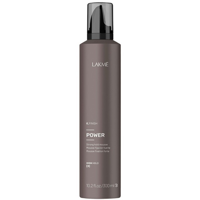 Lakmé K.Finish Power Strong Hold Mousse - plaukų putos stipriai fiksacijai, 300 ml