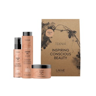 Lakmé Teknia Hair Care Argan Oil Set - plaukų priežiūros rinkinys, 675 ml 2
